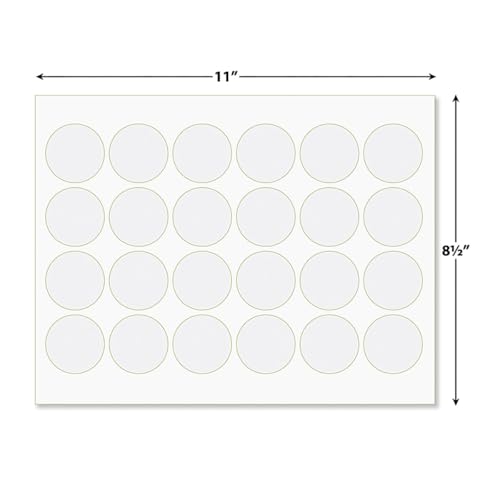 Forest Friends Round Return Address Labels (8 Designs) - Set of 144 1-1/2" Diameter Self-Adhesive, Flat-Sheet Labels - style: Forest