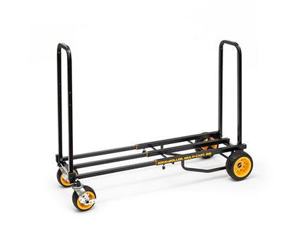 Rock-N-Roller R16RT (Max Wide) 8-in-1 Folding Multi-Cart/Hand Truck/Dolly/Platform Cart/34" to 52" Telescoping Frame/600 lbs. Load Capacity, Black - style: R16RT
