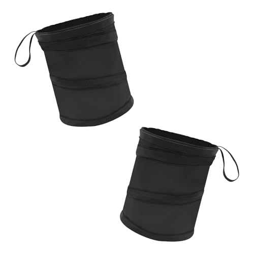 Collapsible Car Trash Can, Mini Portable Auto Garbage Bag, 2PCS - size: 2PCS