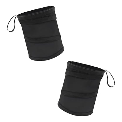 Collapsible Car Trash Can, Mini Portable Auto Garbage Bag, 2PCS - size: 2PCS