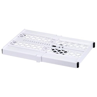 LockerMate Adjust-A-Shelf Locker Shelf, School Organizer, White - color: White