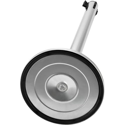 Global Industrial Retractable Belt Barrier, 40"H Stainless Steel Post with
