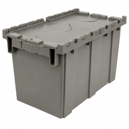 Storage Bins with Lids Heavy Duty Stackable Storage Box - size: 22" x 13" x 12"