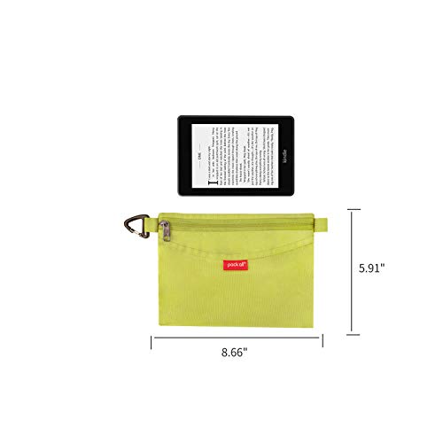 pack all Water-Resistant Zipper Pouch, Mesh Zipper Bag, 8.66"x5.91" - color: Green, size: Small