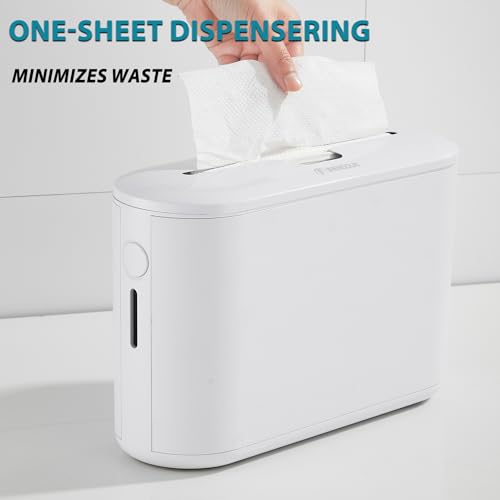 Multifold Paper Towel Dispenser Countertop Compact for Kitchen Lavender - color: D-24 Lavender