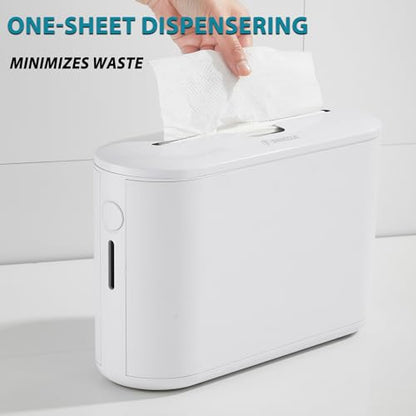 Multifold Paper Towel Dispenser Countertop Compact for Kitchen Lavender - color: D-24 Lavender