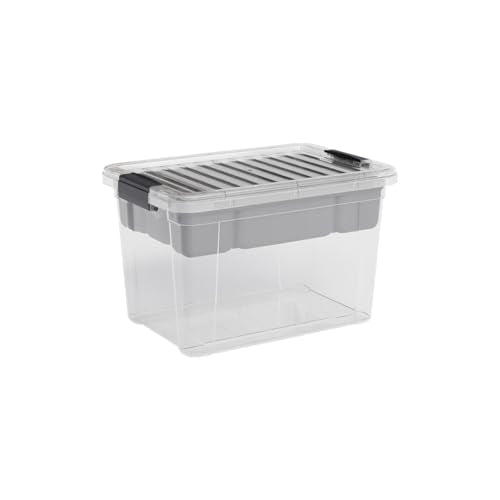 Superio Storage Container Organizing Bin with Removable Tray Deep Plastic Tools, Sewing, Crafts Box, 8.75 Qt. - size: Small 8.7 Qt. X Deep