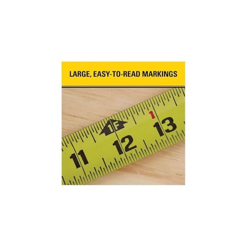 STANLEY FATMAX Tape Measure, 25-Foot (33-725) - color: Black, Yellow, size: 25 feet