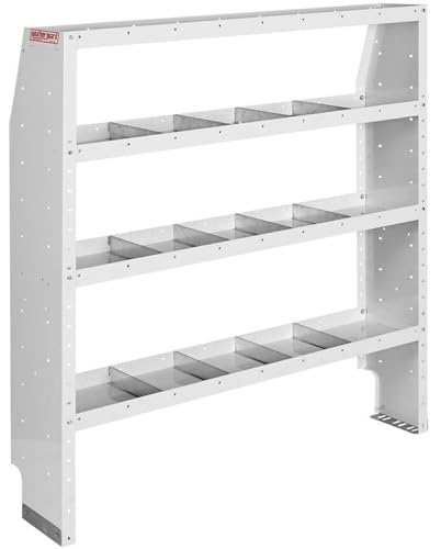 Weather Guard Adjustable 4 Shelf Unit, 60in x 52in x 13.5in, Model 9375-3-03
