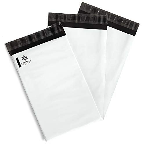 KKBESTPACK 6x9 Poly Mailers Envelope Shipping Bags Pack of 1000 (CNP9) White - size: 6" x 9" 1000pcs