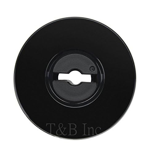 TamBee 4 Pack 2 Inch Acrylic Lazy Susan Turntable Organizer, 360° Rotation Display Base, Acrylic for Spice Rack, Cake, Kitchen Cabinet, Pantry Decorating Black - size: 2 inch Black