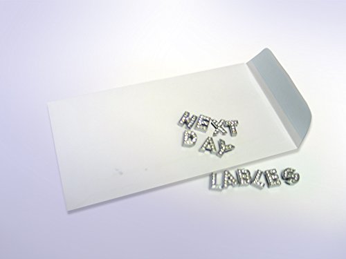 NextDayLabels #7 Coin Envelopes, Gummed Flap, 3.5x6.5", White, 100 Pack - size: 100 Gum Seal