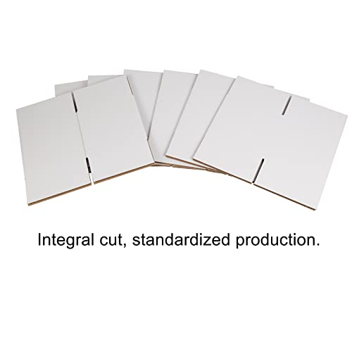SUNLPH White Shipping Boxes 6x6x6 Inches Small Corrugated Cardboard Boxes, 25 Pack - size: 6 x 6 x 6