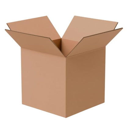 The Boxery 6"x6"x6" Corrugated Cardboard Boxes 50-Pack - size: 6 x 6 x 6 "