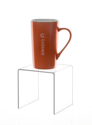 Jusalpha® 8 PC 5'' Clear Acrylic Risers, Retail Display Risers Shelf - size: 5x5x5 Inches