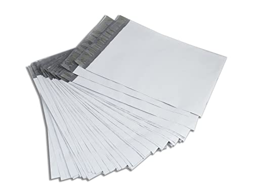 9527 Product Poly Mailers Envelopes Shipping Bags Self Sealing,10"x13", 8000 Bags - color: White, size: 10"x13"|8000Pcs