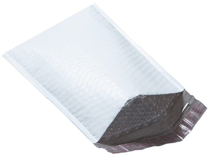 Poly Bubble Mailers – Bulk Padded Self-Seal #0 Envelopes (6" x 9”) - White Bubble Lined Shipping Envelopes - Industrial Standard Mailer Envelopes for Business (500ct)
