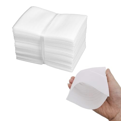 100 Sheets 4x6 Inch Cushion Foam Sheets, Protective Packing Foam Wrap for Fragile Items, Alternative to Bubble Wrap for Moving Shipping Supplies - size: 10 x15 cm