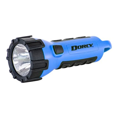 Dorcy 150 Lumen Floating Water Resistant LED Flashlight with Carabineer Clip, Blue (41-2514) - color: Blue