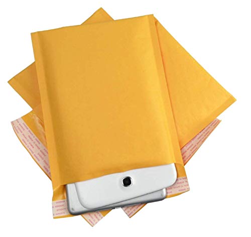 Secure Seal #0 6x10 Kraft Padded Bubble Mailer Shipping Envelopes (Pack of 100)