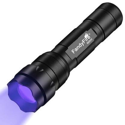 395nm UV Flashlight Adjustable Black Light