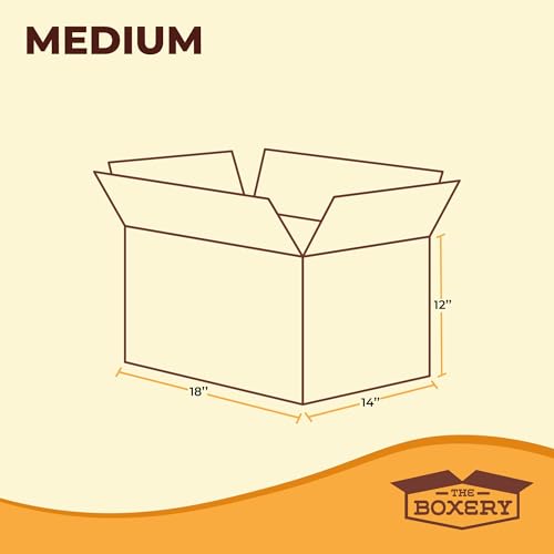 The Boxery Moving Boxes 20-Pack Medium | 18x14x12 inch - size: Medium-20-pack