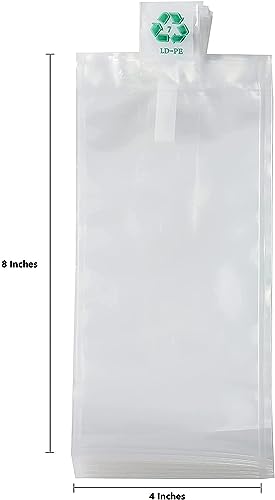 Miupoo Packaging Air Bags,Clear Plastic Inflatable Air Packaging Protector Bag with Free Pump Cushion,Air Inflatable Cushion Blocking Packaging Bag,4x8 Inches,100 Pieces - size: 4x8×100 Inches