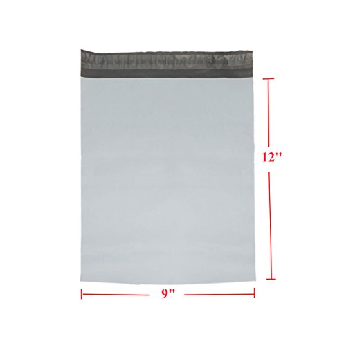 9527 Product Poly Mailers 9x12 Envelopes Shipping Bags Self Sealing, 500 Bags - color: White, size: 9"x12"|500Pcs