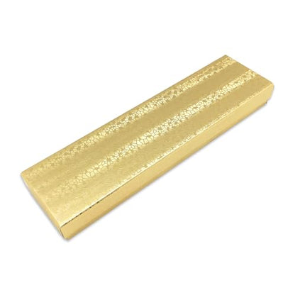TheDisplayGuys 25 Cardboard Jewelry Gift Boxes with Inserts - Gold Foil - size: 25 Pack