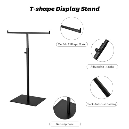 Purse Display Stand, Black 2PCS Jewelry Tower Stainless Steel - color: Black-2 Pcs