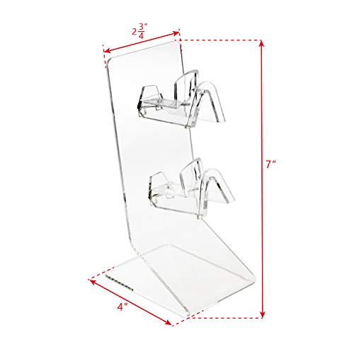 MOOCA Acrylic Eyeglasses Frame Stand Sunglasses Rack Eyewear Display