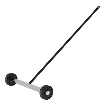 Master Magnetics Magnetic Sweeper with Wheels - Rolling Magnet Sweeper - Powerful Magnetic Tool for Lawn and Shop Use - Pick Up Nails and Other Metal Debris - Strong 30 lb Pull - 14.5” - style: 14.5"