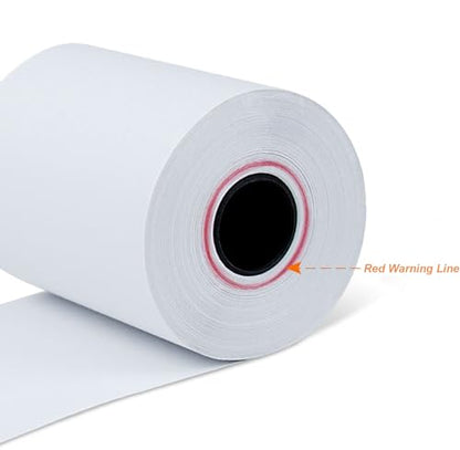 Coopaty 2 1/4" x 50' Thermal Paper (500 Rolls) - size: 500 Rolls, style: 2 1/4" x 50'