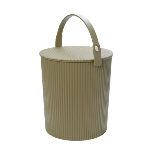 Martha by Martha Stewart Hachiman Extra Large Bucket, 5.3 Gallon - color: Olive, size: Extra Large