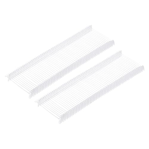 MECCANIXITY Standard Tagging Fasteners,Plastic Regular,Standard Label Gun Price Tagging Barbs for Garment Price Tag Label Tagging Barbs 25mm/1 Inch,Pack of 2500 Clear - color: Clear, size: 1 Inch