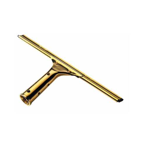 Ettore 10014 Pro Series Brass Squeegee, 14-Inch , Gold