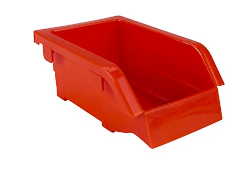 TLPB05 90 Parts Bin Shelving Storage Organizer with Locking Wheels for Shop Garage and Home