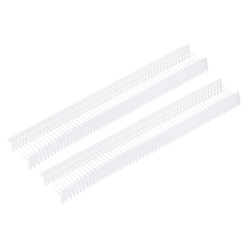 MECCANIXITY Standard Tagging Fasteners,Plastic Regular,Standard Label Gun Price Tagging Barbs for Garment Price Tag Label Tagging Barbs 10mm/0.4 Inch,Pack of 2500 White - color: White, size: 0.4 Inch