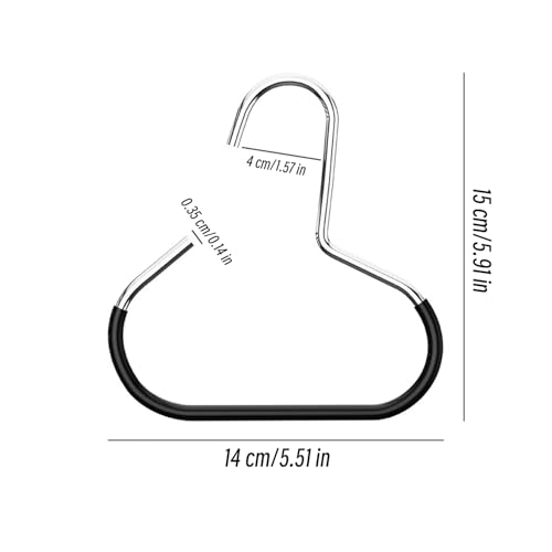 Hat Organizer for Baseball Caps 8 Pack, Metal Purse Hook (4White 4Black) - color: 8pcs White Black