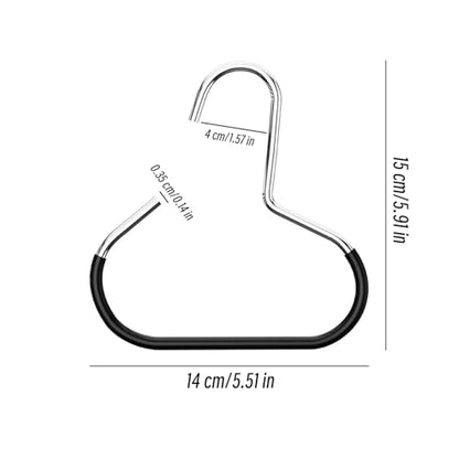 Hat Organizer for Baseball Caps 8 Pack, Metal Purse Hook (White) - color: 8pcs White