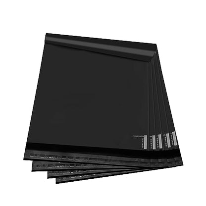 KKBESTPACK Black Poly Mailers 10x13 in, Shipping Bags, 200 Pcs - color: Black, size: 10" x 13" 200 pcs