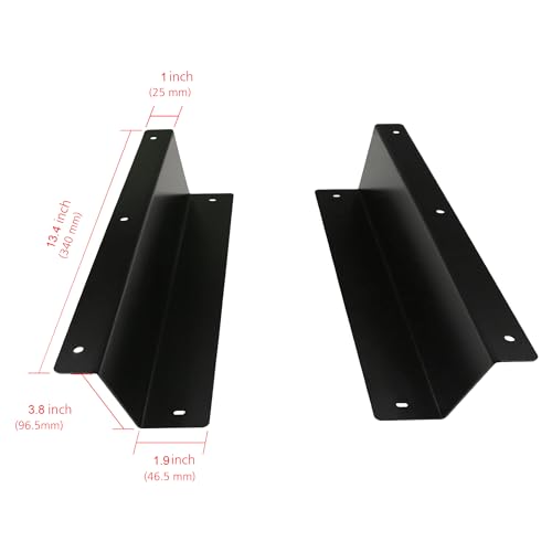 HK SYSTEMS Under Counter Mounting Metal Bracket for 13" Cash Drawer - size: 3. For 13" HK Drawer (Black)