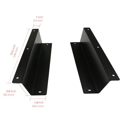 HK SYSTEMS Under Counter Mounting Metal Bracket for 13" Cash Drawer - size: 3. For 13" HK Drawer (Black)