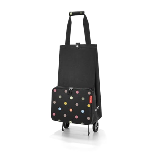 reisenthel foldabletrolley dots - Foldable, Compact Shopping cart - Easy to Store - Rigid Edge Protection - color: Dots