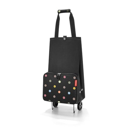 reisenthel foldabletrolley dots - Foldable, Compact Shopping cart - Easy to Store - Rigid Edge Protection - color: Dots