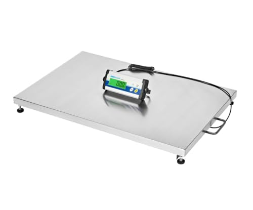 Adam Equipment CPWplus 200L - CPWplus Bench and Floor Scales - Capacity: 440lb / 200kg, Readability: 0.1lb / 0.05kg - size: 200L Large Platform Floor Scale, 200kg Capacity and 50g Readability