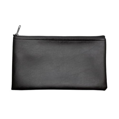 Multi-Purpose Zipper Bag, Black, 11 x 6 Inch - color: Black