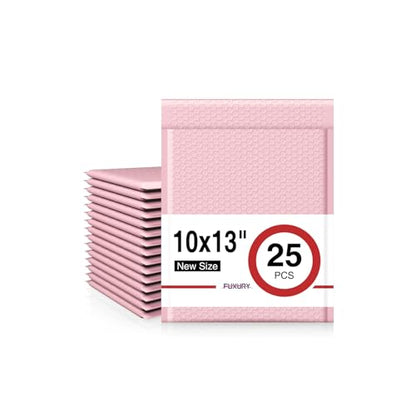 Fuxury Bubble Mailers 10x13 Inch Light Pink 25 Pack Opaque Padded Envelopes - color: Light Pink, size: 10x13" 25PC