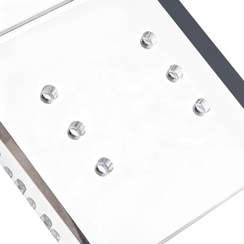 Acrylic Easel Display Stand, Adjustable Gold Peg