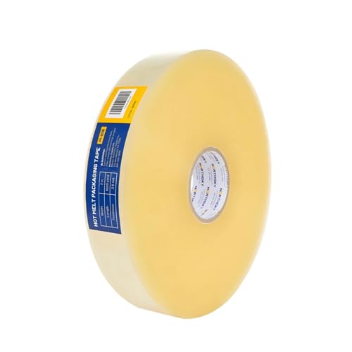 Northsky Hot Melt Packaging Tape, 1000 Yard x 2 Inch Industrial Packing Tape Roll, 2.6 Mil Clear Carton Sealing Tape with 3 Inch Core, Packaging Tape for Box Sealing, Shipping, Warehouse, Distribution - size: 2in*2.6mil